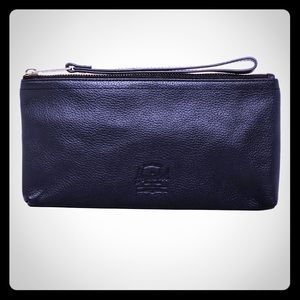 Herschel Leather Clutch